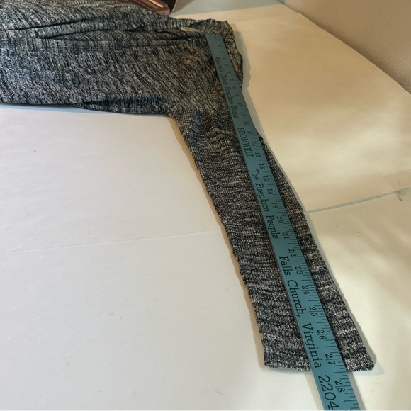 Loft Heather Gray Open Front Cardigan Size Medium - Picture 7 of 9